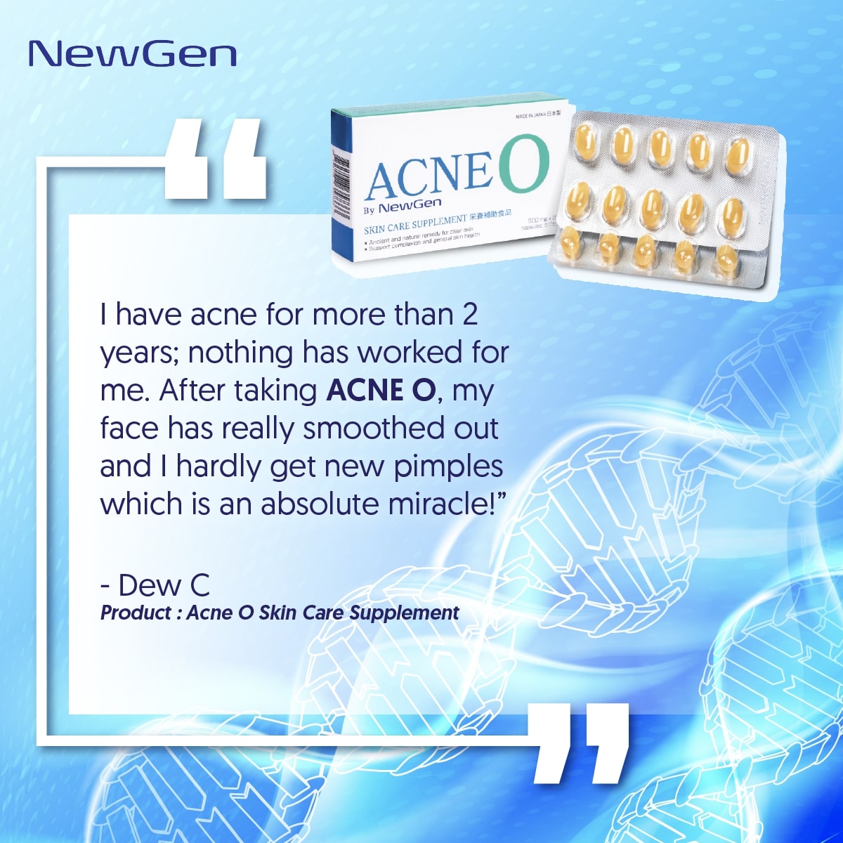 New Gen Acne O