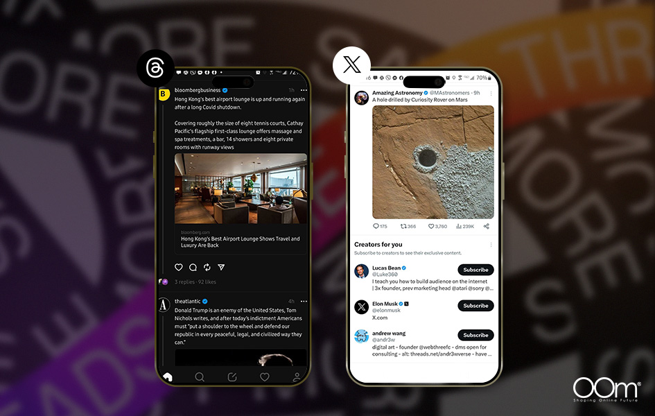 Threads & Twitter Interface
